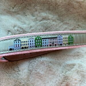 Colorful Cityscape Embroidered Belt